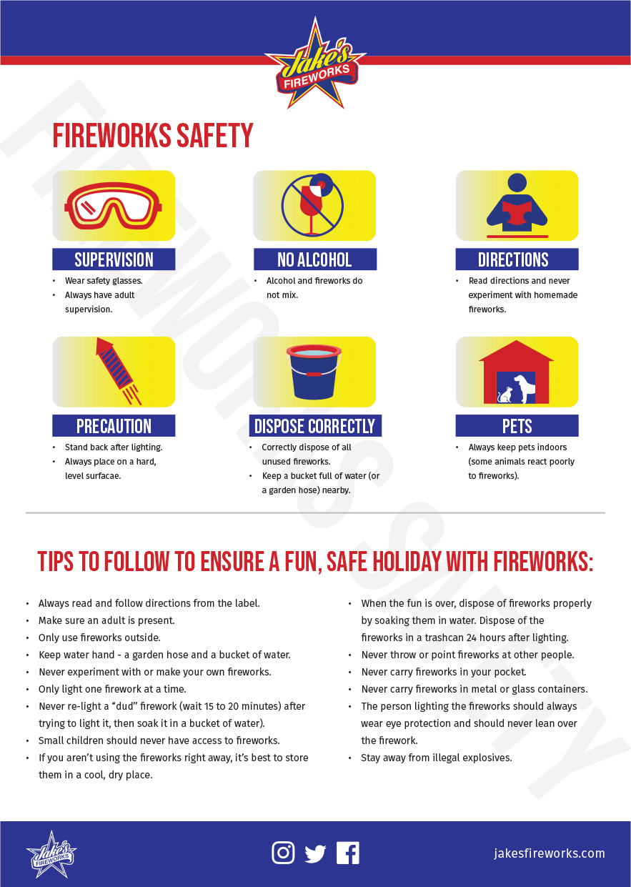 2020 Fireworks Safety